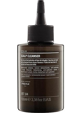 Детокс-уход для кожи головы previa natural haircare e7.04 100 мл