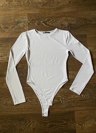 Білий боді zara