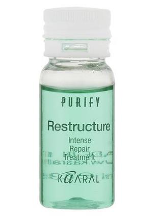 Інтенсивно-відновлюючий комплекс з провітаміном b5 kaaral purify restructure 10 мл