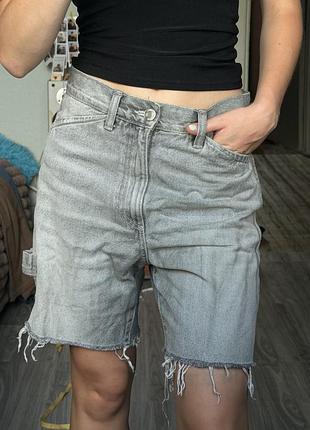 Джинсові шорти zara mango bershka denim