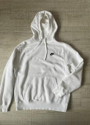 Біла худі nike