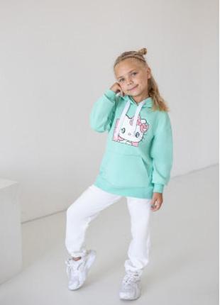 Худі для дівчинки hello kitty