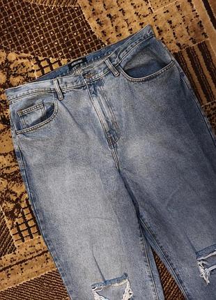 Жіночі джинси прямі xl/xxl