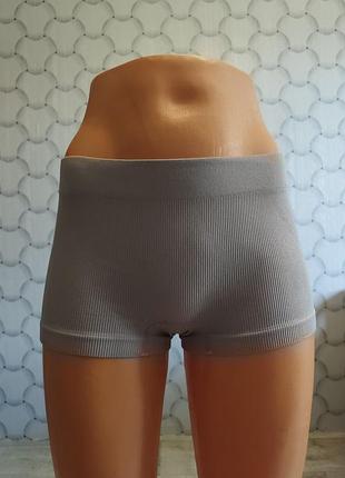 Трусики шортики в рубчик