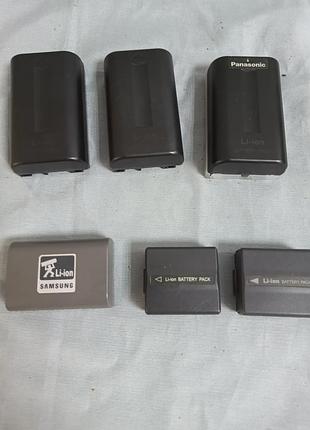Акб для відеокамер ретро.samsung.panasonic.sony.
