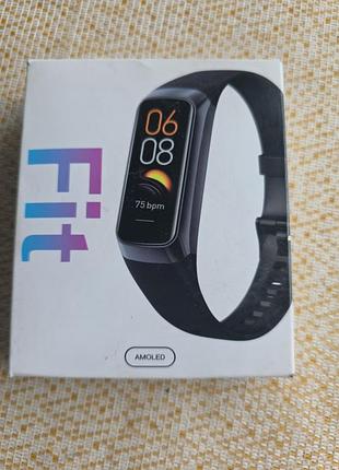 Часы fit watch black 1.10" с цветным дисплеем, трекер активности для android, ios, фиолетовый