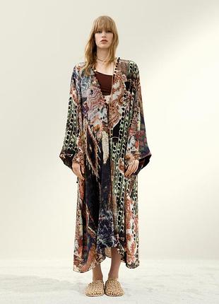 Роскошный пляжный кафтан h&m