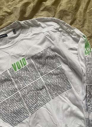 Diesel x void лонгслів xl білий