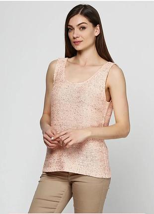 Топ с пайетками vero moda