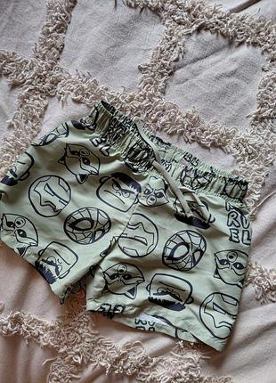 Шорты для купания, плавки-шорты для мальчика 134-140р h&amp;m колоборация marvel