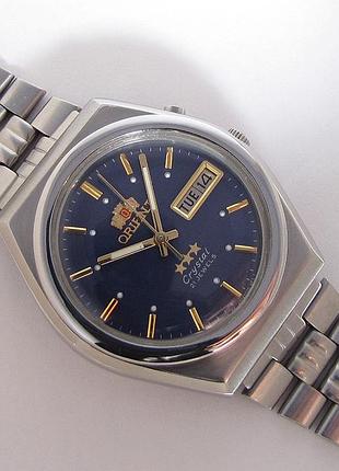 Часы orient ориент 3 star автоподзавод япония оригинал механика 1980е обслужены мастером