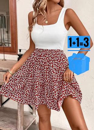 Сукня в квітковий принт shein xl