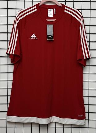 Нова спортивна футболка adidas climalite 3-stripes тeе