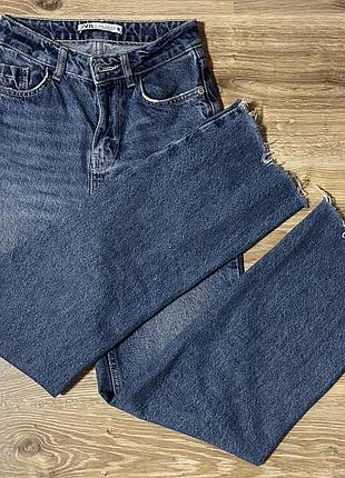 Джинси zara straight, xs