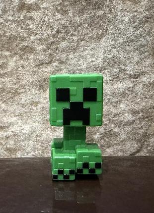Kinder joy minecraft крипер фигурка
