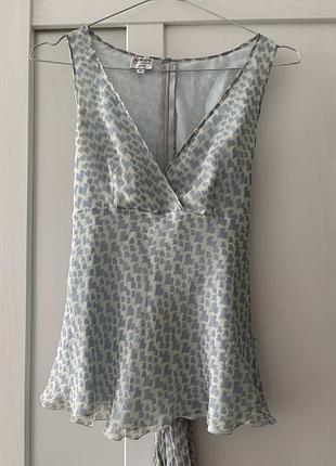 Блуза armani collezioni 100% шовк