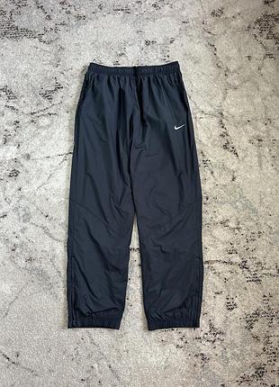 Нейлонові штани nike, nike bagy neylon, оригінальні штани nike, size l