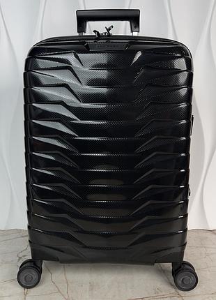Samsonite proxis spinner 55/20 black roxkin ручна поклажа оригінал чорна валіза