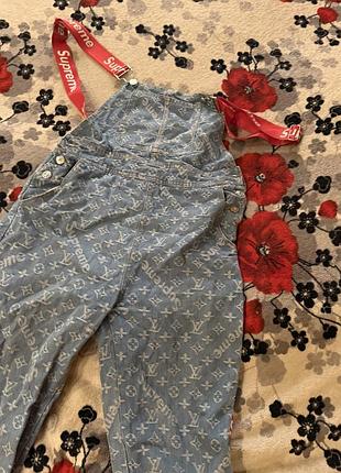 Комбенізон louis vuitton & supreme розмір m-l