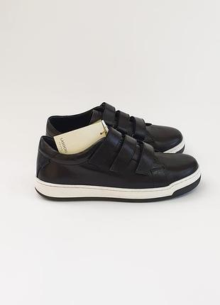 Кросівки шкіряні 40 26-26.5 см 7 uk чорні