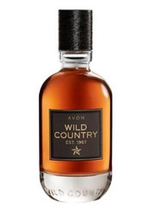 Чоловіча туалетна вода wild country avon