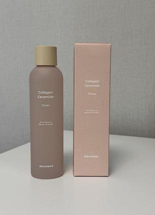 Тонік для обличчя dearboo collagen and ceramide