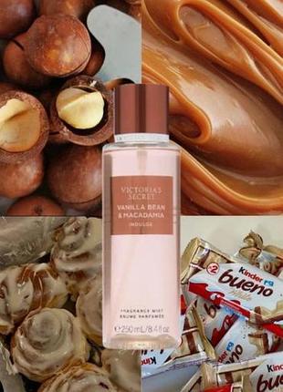 Парфумований міст для тіла victoria's secret vanilla bean & macadamia жіночий, 250мл
