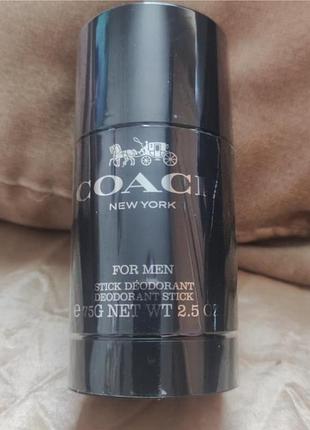 Coach for men, дезодорант стик