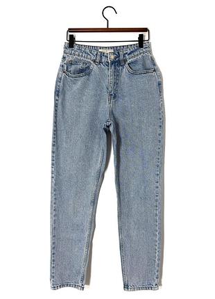Джинси мом з високою посадкою denim co