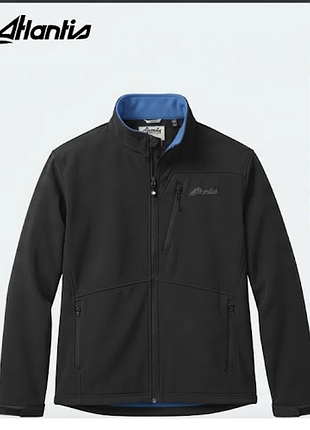 Чоловіча куртка софтшелл atlantis weathergear zephyr jacket (розмір 50-52 xl) підійде, на зріст 172–178 см