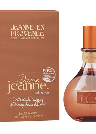 Парфюмированная вода jeanne en provence dame jeanne intense франция