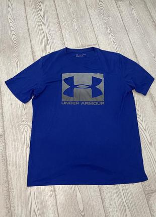 Футболка under armour синя | розмір xl | оригінал