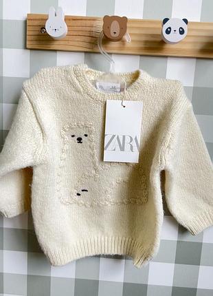 Светрик zara 3-6 місяців 68 см