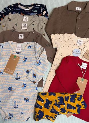 Green cotton 3-6 міс боді, пісочник, штани, реглани, …