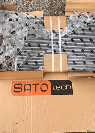 Радіатор кондиціонера sato tech для daewoo lanos новий c12103
