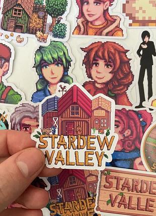 Наклейки/наліпки по грі stardew valley