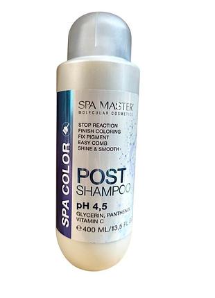 Шампунь spa master prof basic line 404 sm після фарбування 400 мл