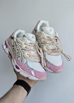 Кроссовки женские asics gel-nyc • soft pink