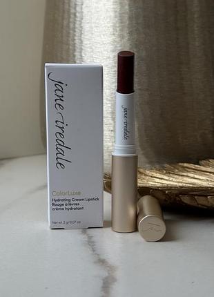 Зволожуюча кремова бальзамна помада для губ jane iredale colorluxe hydrating cream lipstick bordeaux