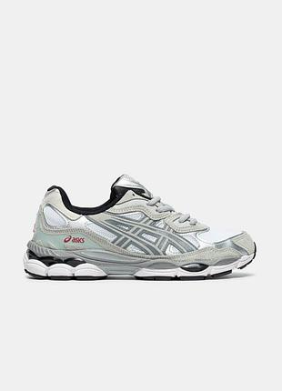 Мужские кроссовки asics gel-nyc cream steel grey / smb+ 🔗