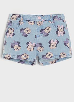 Джинсові шорти minnie mouse