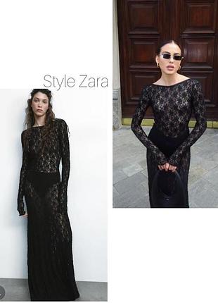 Нова сукня zara s з відкритою спиною