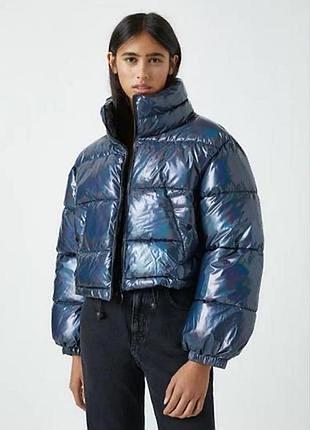Куртка пуффер pull&bear