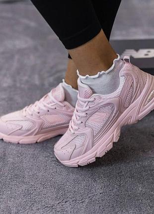 Женские кроссовки new balance 530 pink / smb+ 🔗