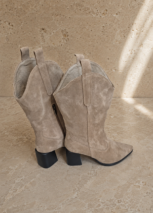 Черевики жіночі hand made козак-3 42-43 замшеві