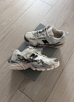 Чоловічі кросівки new balance 530 custom retro cream grey / smb+ 🔗