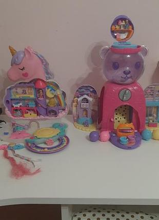 Polly pocket вear и салон красоты эдинорог