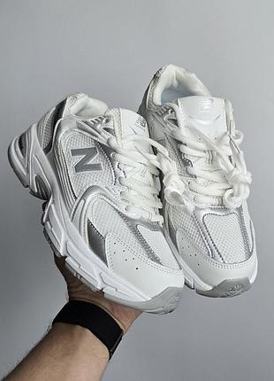 Кросівки new balance 530 • white / silver
