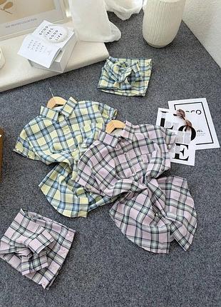 Рубашка со съемными рукавами, рубашка в клетку с снимаемыми рукавами, женская фланелевая рубашка в клетку на кнопках