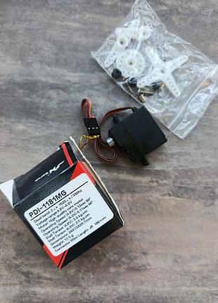 Цифровий сервопривід jx servo pdi-1181mg з металевим редуктором